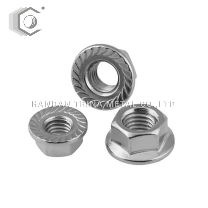 DIN6923 Фланець гайка