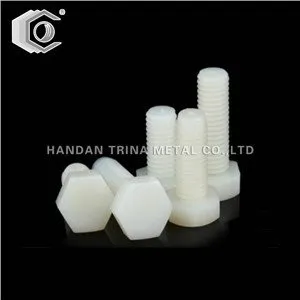 DIN933 Пластикові нейлону шестигранний болт